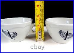 Shenango Restaurant Ware 5pc Well Of The Sea Scarce 10.75 Place Setting 1957