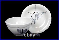 Shenango Restaurant Ware Well Of The Sea 5 Pc Scarce 10 1/4Place Setting 1957