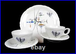 Shenango Restaurant Ware Well Of The Sea 5 Pc Scarce 10.25Place Setting 1957