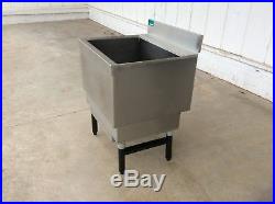Stainless Steel 23x20 Underbar Insulated Ice Bin With Cold Plate 7 circuit #2841