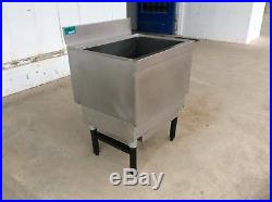 Stainless Steel 23x20 Underbar Insulated Ice Bin With Cold Plate 7 circuit #2841