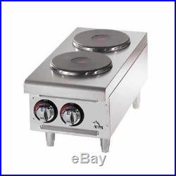 Star 502FF Star-Max Electric 2-Burner Solid Type Hot Plate