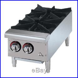 Star 602HF Countertop Gas 2 Burner Hot Plate