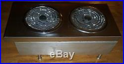 Star Max 502Z Commercial Electric 2-Burner Hot Plate Stainless Steel