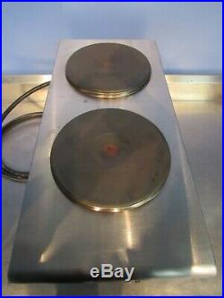Star Mfg 502FD 2-Burner Counter Top Electric Solid Top Hot Plate French Style