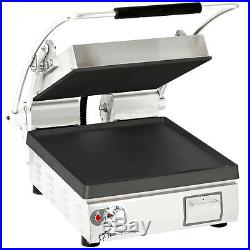 Star PST14I Pro-Max 14 Single Panini Grill Smooth Iron Plate No Timer