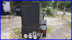 Start a BBQ Concession Business Reverse Plate Smoker Trailer Pro Food Truck Ribs