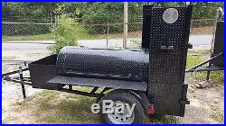 Start a BBQ Reverse Plate Smoker Concession Business Trailer Food Truck Ribs