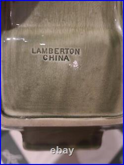 Stevens Hotel Chicago Illinois IL Lamberton China Vintage 10.25x4.25 Tray