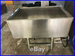 SupremeMetal Stainless Steel Ice Bin with Cold Plate -14 Line