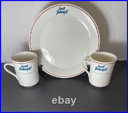 Syracuse Here's Johnny's Restaurant (13) Luncheon Plates, 9 (2) Coffee Mugs