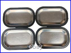 THERMO PLATE STEAK PLATE LOT OF 10 PLATES WITH INSERTS made in USA