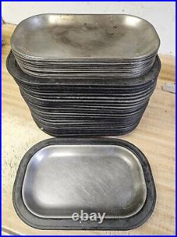 THERMO PLATE STEAK PLATE LOT OF 23 PLATES WITH 18 INSERTS made in USA