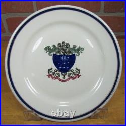 THE PENN-HARRIS HOTEL Orig Old Restaurant Ware Advertising Plate w Eagle Crest
