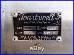 Toastwell LG-9 commercial sandwich press flat plate panini stainless grill