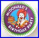 VTG_McDonald_s_Birthday_Party_Plastic_Plate_Cake_Ronald_Purple_Green_RARE_HTF_01_oo