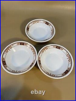 Vintage 42 Piece Syracuse China Restaurant Ware Webster Pattern Plates Bowls