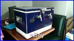 Vintage Coleman cooler beer/soda Jockey Box ready withcold plate no faucets