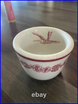 Vintage Cook's Hotel & Restaurant Supply Co. Jackson China Custard Cups