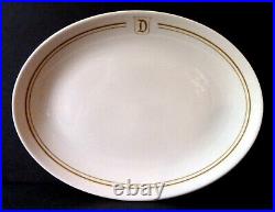 Vintage Disney Oval Restaurant Plate Homer Laughlin Best China U. S. A. Ddd-1