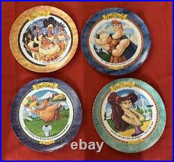 Vintage Hercules McDonald's Disney Plates Complete Happy Meal 90s Set of 4 NEW