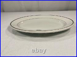Vintage Mayer China Restaurant Ware U. S. Steel Corp Oval Plate Union Supply Co