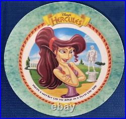 Vintage McDonald's Disney Hercules Plates Complete Set 6 + Bonus Sticker & Book