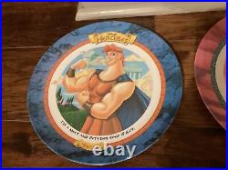 Vintage McDonalds Disney Cartoon Movie Hercules Complete 6 Plate Set 1997