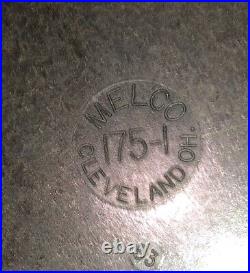 Vintage Oval MELCO Steak/Fajita Plates + Servers Lot of 4 Cleveland USA