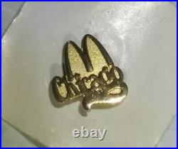 Vintage Rare Chicago Gold Plated Golden Arches Mcdonalds Retro htf Work Crew Pin