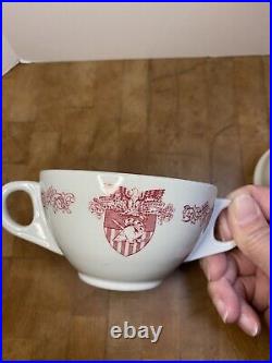 Vintage Shenango West Point Academy Restaurant ware Bouillon cup officer & cadet