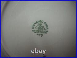 Vintage The 21 Club New York City Set of 4 Shenango Restaurant China Plates
