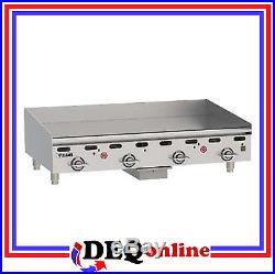 Vulcan MSA48 Heavy Duty Gas Griddle 48 x 24 Griddle Plate (NG or LP)