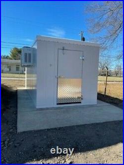 Walk-In Indoor Cooler/Freezer Box 8' X 8' X 8' Refrigeration Unit Included