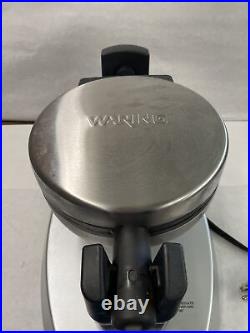 Waring Pro Belgian Waffle Maker Restaurant Style Rotating WMK300A Tested