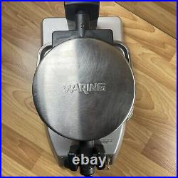 Waring Pro Professional Belgian Waffle Maker WMK300A Restaurant With Drip Tray