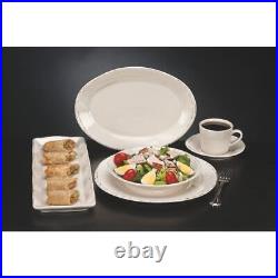 World Tableware FH-503 Farmhouse Cream White 10.5 Plate 12 / CS